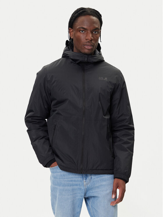 Jack Wolfskin Jack Wolfskin Pohodna jakna Pamir A65048 Črna Regular Fit