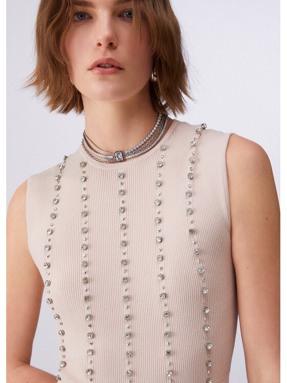 Liu Jo Liu Jo Abito da sera PA6019MS99EC3908 Beige chiaro Regular Fit