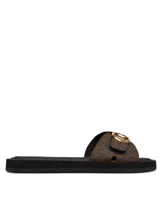 MICHAEL Michael Kors MICHAEL Michael Kors Šľapky MK Pool 40R6MKFA1B Hnedá