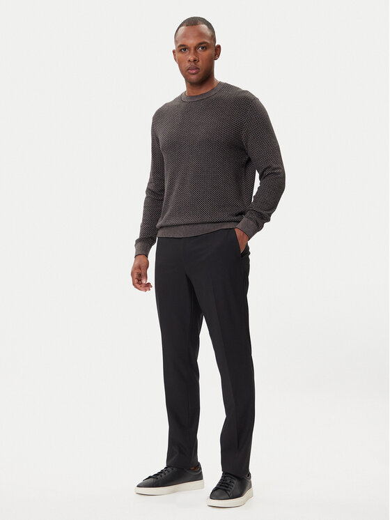 Armani Exchange Armani Exchange Sweter XM001913 AF18841 FC012 Czarny Slim Fit