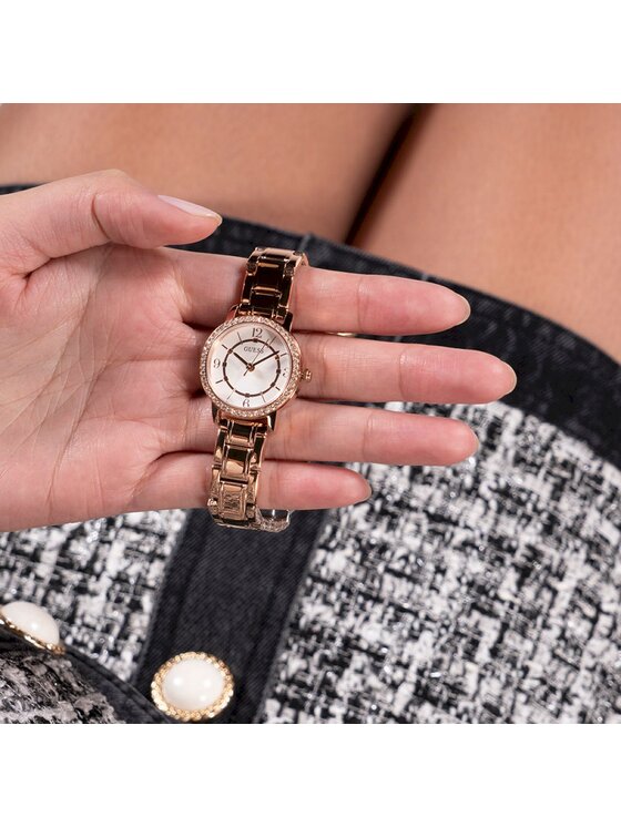 Guess Guess Hodinky GW0468L3 Ružové zlato