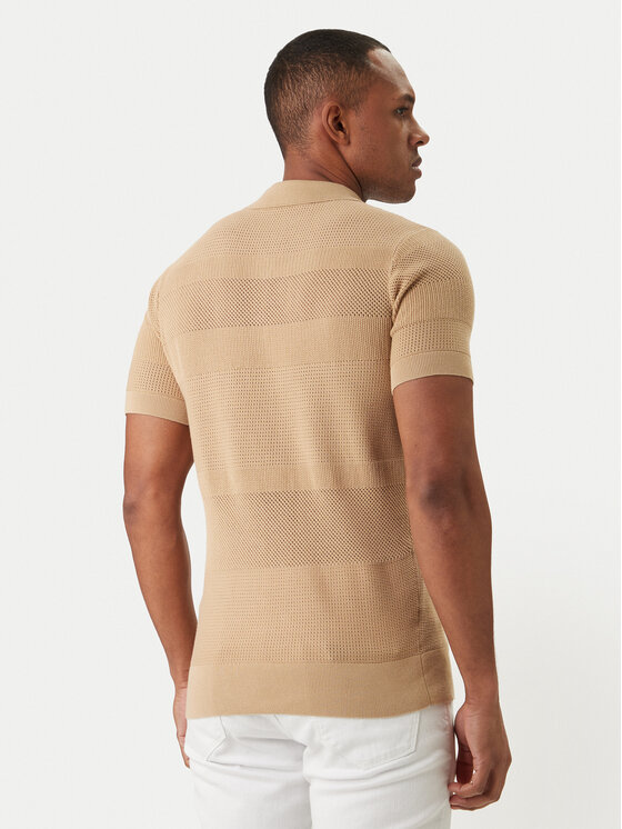 KARL LAGERFELD KARL LAGERFELD Polo särk 655009 562301 Beež Regular Fit