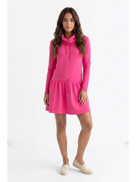 FIGL FIGL Sukienka codzienna M1378 Fioletowy jasny Straight Fit