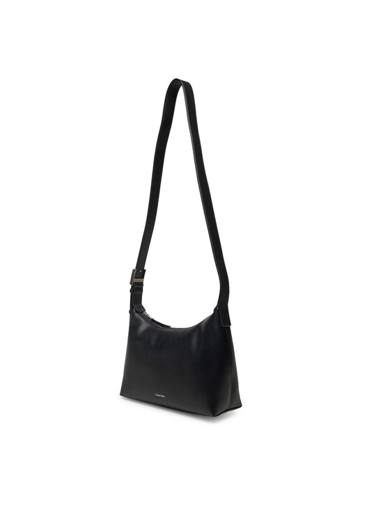 Calvin Klein Calvin Klein Torebka Hardware Strap Medium Crossbody K60K613028 Czarny