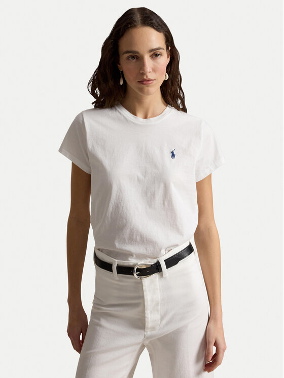 Polo Ralph Lauren Polo Ralph Lauren T-shirt 211B14605032 Bianco Regular Fit