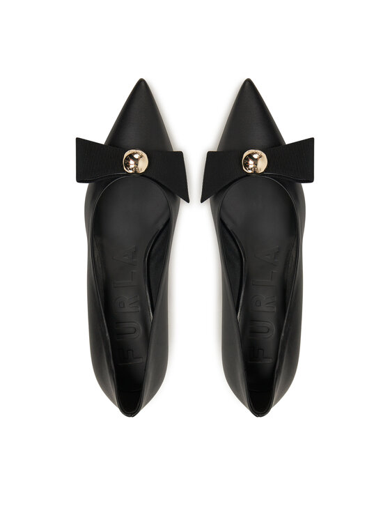 Furla Furla Pantofi cu toc subțire Sfera Decollete YI40SFE BX3614 O6000 Negru