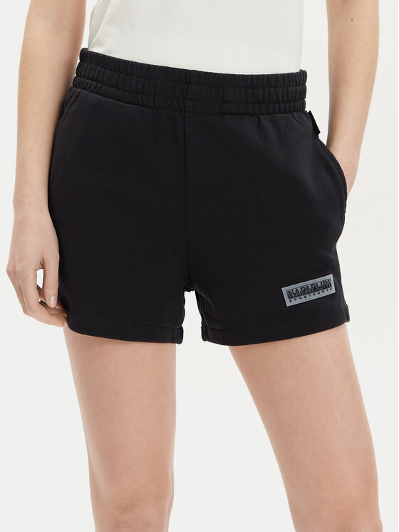 Napapijri Napapijri Sporta šorti N-Iaato NP0A4HNP Melns Regular Fit