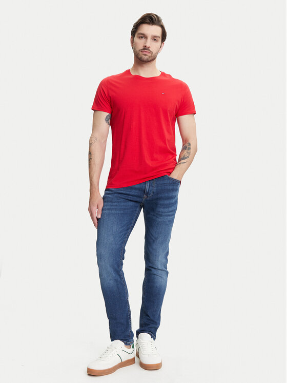 Tommy Jeans Tommy Jeans Jeansy Austin DM0DM21891 Granatowy Slim Fit