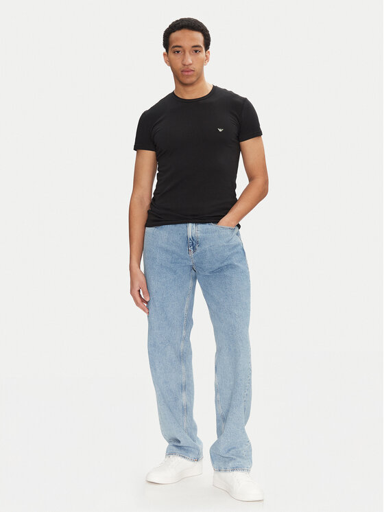 Emporio Armani Underwear Emporio Armani Underwear Tricou EM000375 AF10771 UC001 Negru Slim Fit