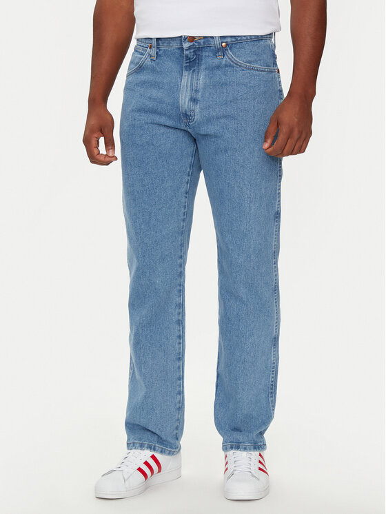 Wrangler Wrangler Jeansy 13Mwz 112358497 Modrá Straight Fit