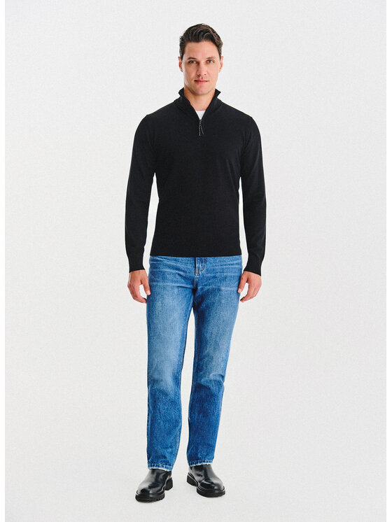 Pako Lorente Pako Lorente Sweter P25WF-2X-021 Czarny Classic Fit