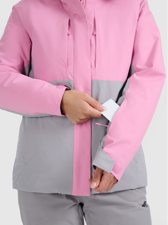 4F 4F Giacca da sci 4FWAW25TTJAF0805-56S Rosa Regular Fit