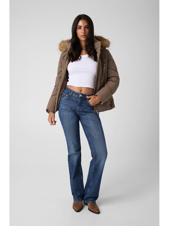 Guess Guess Kurtka przejściowa 184824 Brązowy Classic Fit