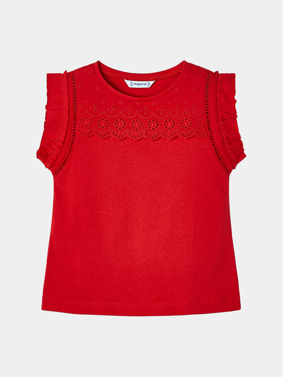 Mayoral Mayoral Felső 3094 Piros Regular Fit