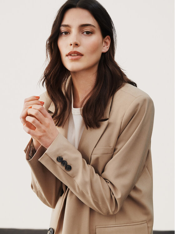 Part Two Part Two Giacca da abito Sonjas 30307441 Beige Regular Fit