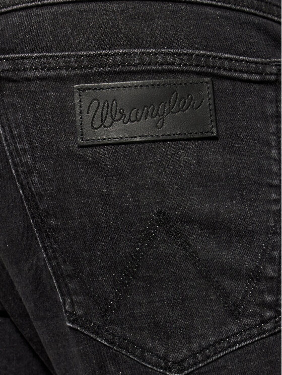 Wrangler Wrangler Jeansy Larston W18SHT120 112141216 Czarny Slim Fit