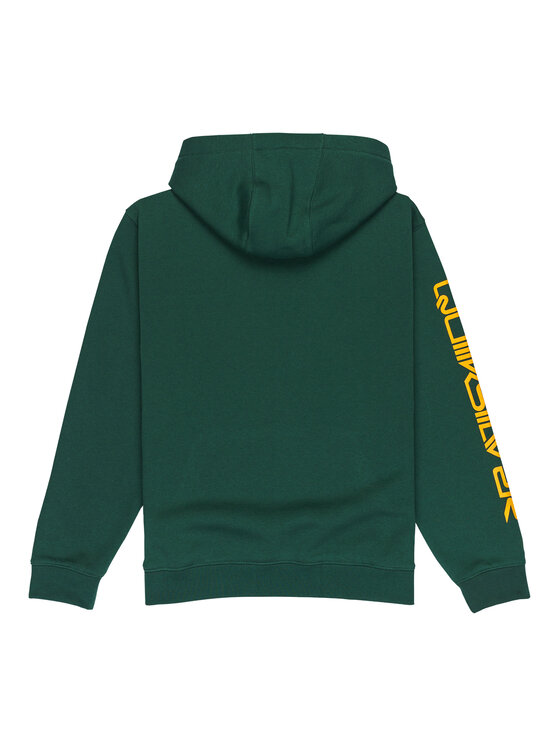 Quiksilver Quiksilver Majica dugih rukava Omni Logo EQBFT03951 Zelena Regular Fit