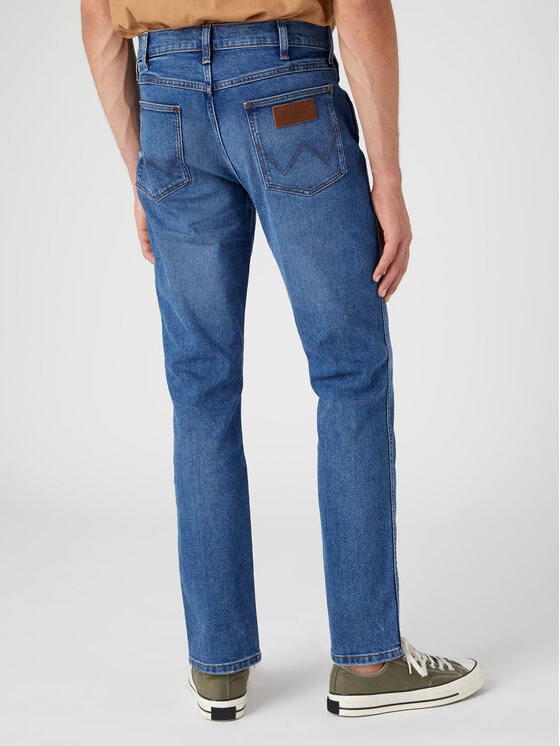 Wrangler Wrangler Jeansy Larston W18SYLZ71 112330754 Niebieski Slim Fit