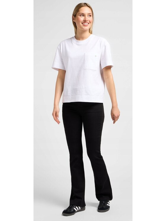 Lee Lee Jeansy Breese Boot Czarny Bootcut Fit