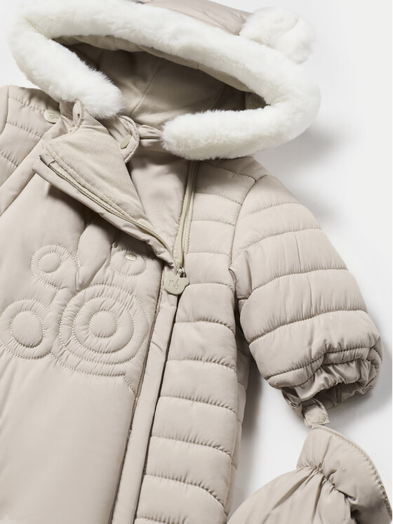 Mayoral Mayoral Зимовий комбінезон 2620 Бежевий Regular Fit