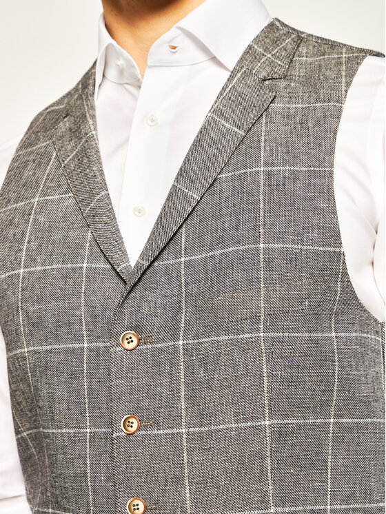 Gilet 23-05 Grigio Regular Fit