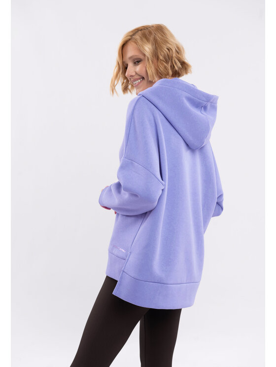 Volcano Volcano Bluza B-VENA Fioletowy Regular Fit