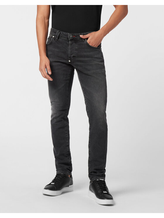 PHILIPP PLEIN PHILIPP PLEIN Jeans 25905 Nero Straight Leg