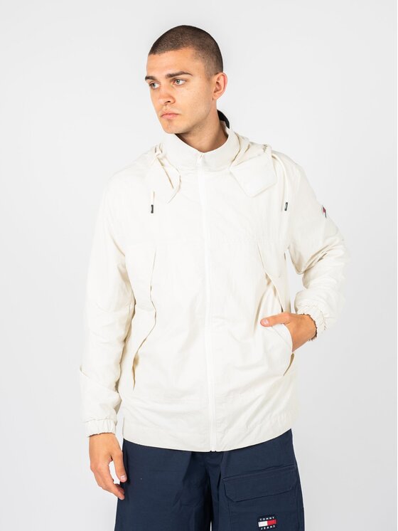 Tommy Hilfiger Tommy Hilfiger Μπουφάν μεταβατικό DM0DM12442 Εκρού Regular Fit