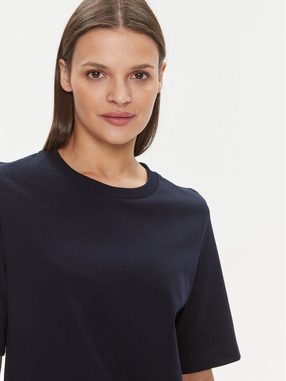 United Colors Of Benetton United Colors Of Benetton Marškinėliai 3BL0E17G5 Tamsiai mėlyna Boxy Fit