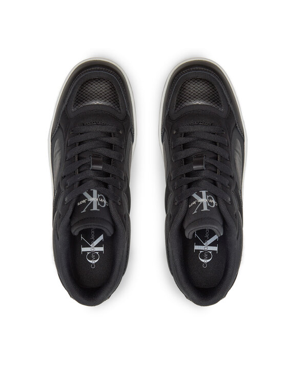 Calvin Klein Jeans Calvin Klein Jeans Sneakers Basket Cupsole Low Mix In Mtl YW0YW01462 Schwarz