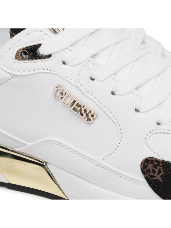 Guess Guess Sneakersy Moxea FL5MOX FAL12 Biela