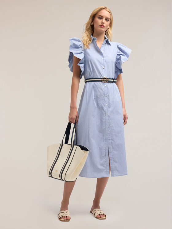 Motivi Motivi Vestito da giorno 7080Q003458N0S1 Turchese Regular Fit