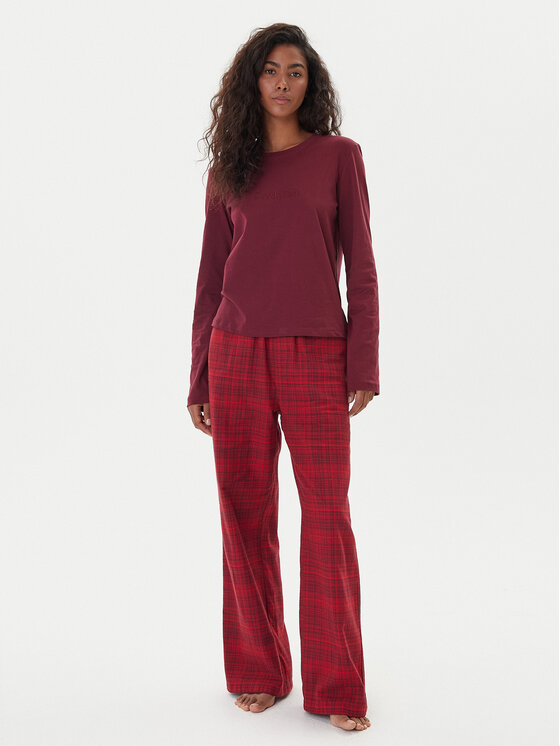 Calvin Klein Underwear Calvin Klein Underwear Pyjama LV00QS7579 Rot Regular Fit