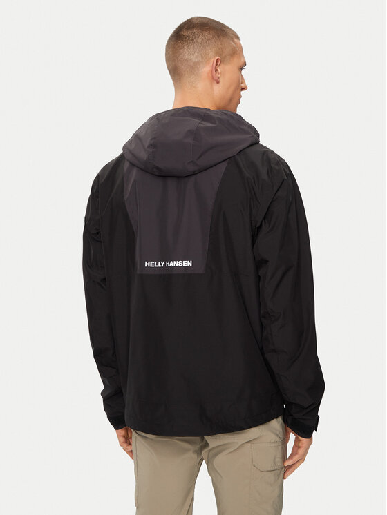 Helly Hansen Helly Hansen Větrovka Rig Rain Jacket 54096 Černá Regular Fit