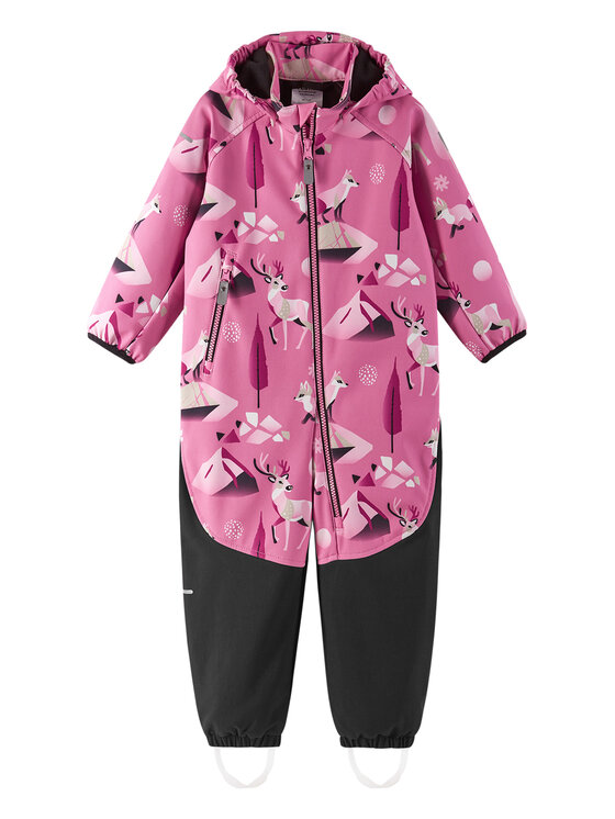 Reima Reima Ολόσωμη Φόρμα Softshell Mjosa 5100006D Ροζ Regular Fit