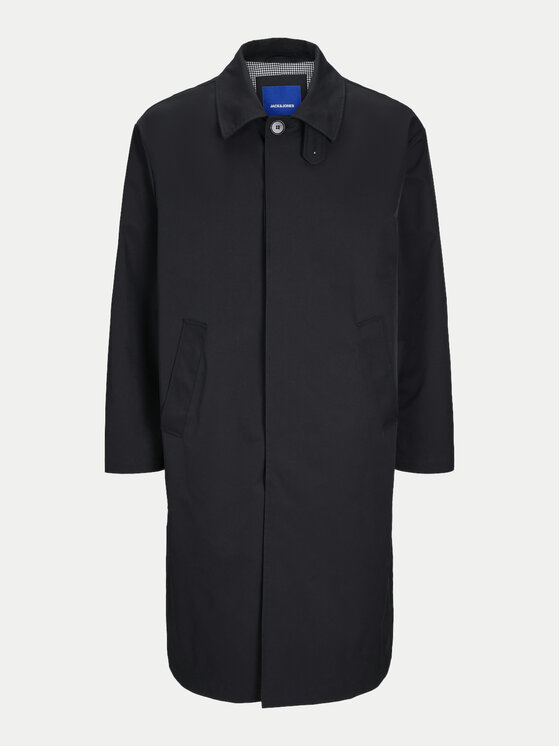 Jack&Jones Jack&Jones Kevad-sügis mantel Pilo 12260472 Must Regular Fit