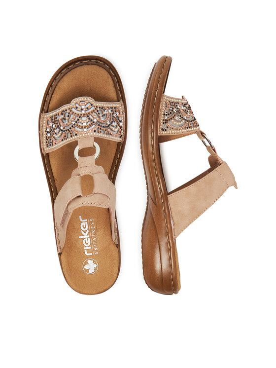 Rieker Rieker Ciabatte 608K2-31 Beige