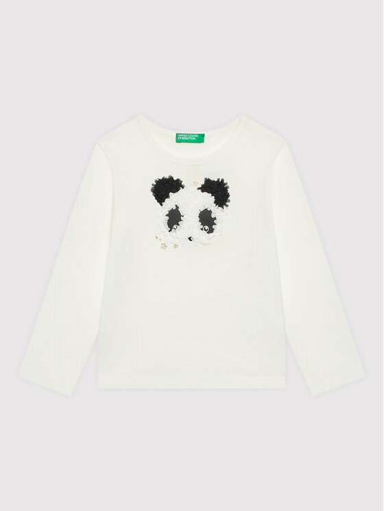 United Colors Of Benetton Bluză 3I1XG105B Bej Regular Fit