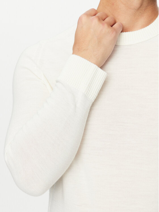 BOSS Boss Pullover Avac_C 50501762 Écru Regular Fit