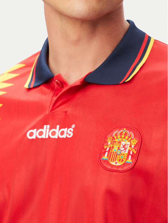 adidas adidas Koszulka techniczna Spain Home Jersey 1994 JN3707 Czerwony Regular Fit