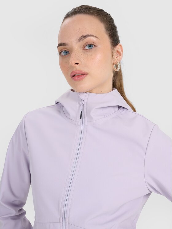 4F 4F Softshellová bunda 4FWSS25TSOFF320-52S Ružová Regular Fit