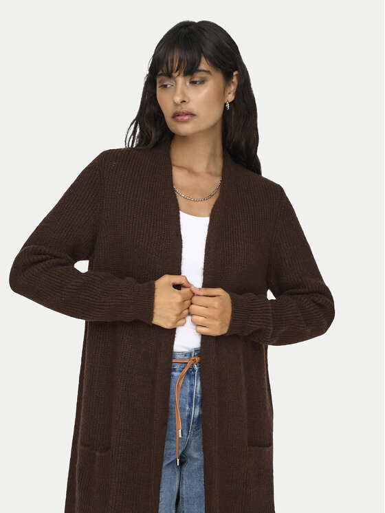 ONLY ONLY Kardigāns Jade 15179815 Brūns Regular Fit
