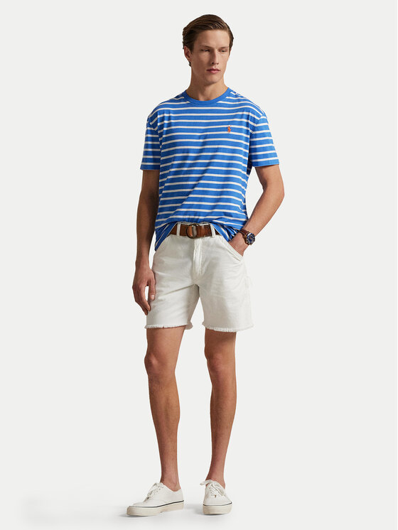 Polo Ralph Lauren Polo Ralph Lauren Majica 710938134006 Modra Slim Fit