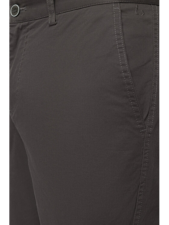 Lancerto Lancerto Spodnie materiałowe Nelson SP082123000012 Szary Slim Fit