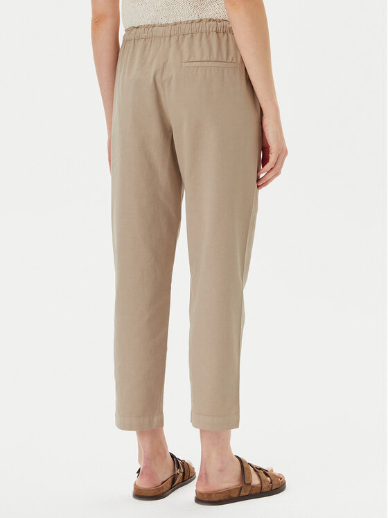 Marc O'Polo Marc O'Polo Pantaloni din material M03 1340 10073 Bej Tapered Fit