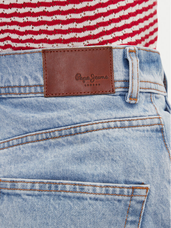 Pepe Jeans Pepe Jeans Fustă-pantalon PL801187 Albastru Regular Fit