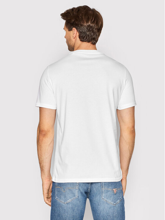 Guess Guess Marškinėliai M2YI72 I3Z11 Balta Slim Fit