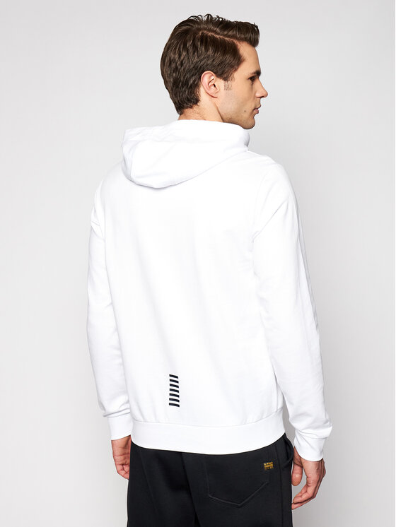 EA7 Emporio Armani EA7 Emporio Armani Džemperis 8NPM04 PJ05Z 1100 Balta Regular Fit