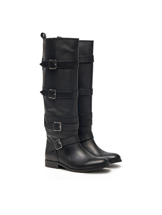 TWINSET TWINSET Zimske čizme 242TGT124 Crna