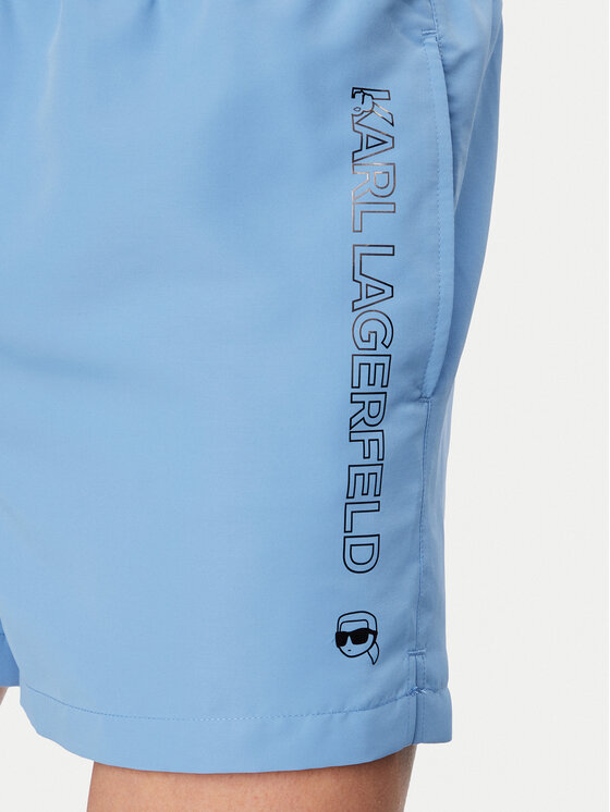 KARL LAGERFELD KARL LAGERFELD Peldšorti B1M46001 Zils Regular Fit